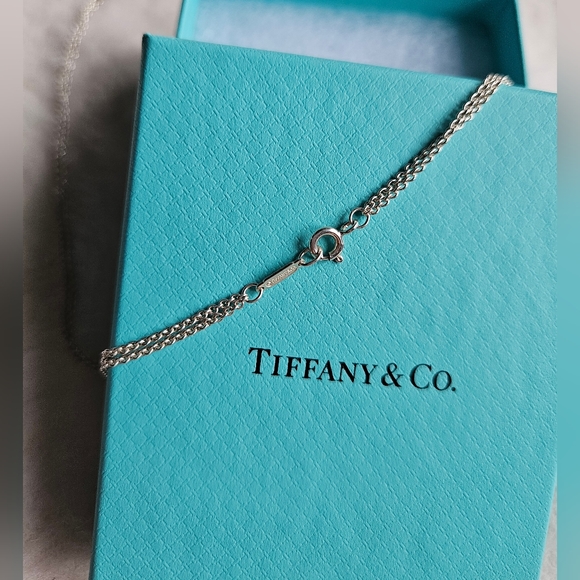 Authentic Tiffany & Co. Infinity Sterling Silver Necklace ✨️ - Picture 5 of 9
